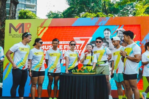 700 Runners dari 7 Komunitas Meriahkan Anniversary Muscle First - JPNN.COM