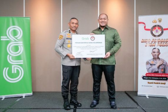 Hadirkan Transportasi Aman dan Nyaman, Grab Jalin Kemitraan dengan Polri - JPNN.COM