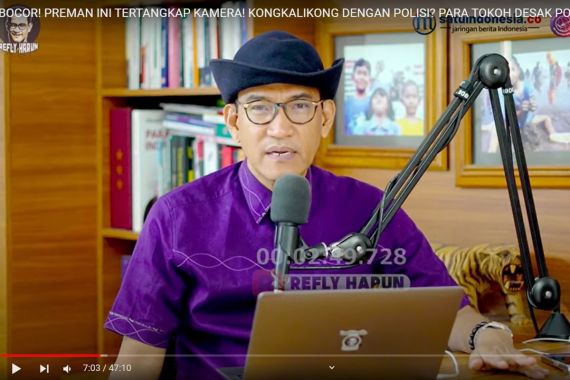 Refly Harun Penasaran dengan Kalimat Perintah Langsung terkait Pembubaran Diskusi di Grand Kemang - JPNN.COM