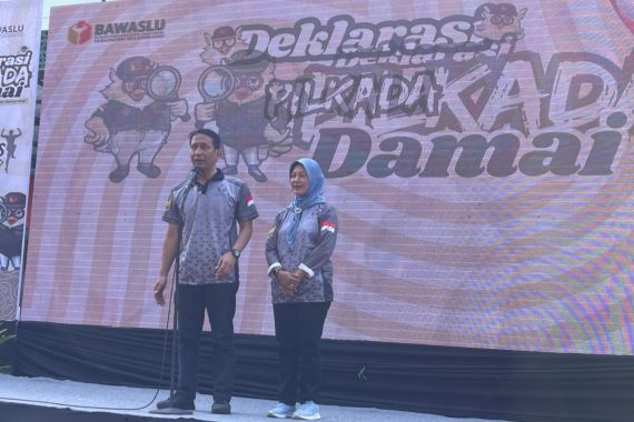 Wahono-Nurul Serukan Kerukunan dan Persatuan di Deklarasi Pilkada Damai Bojonegoro - JPNN.COM