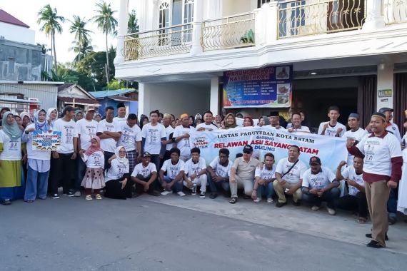 Lintas Paguyuban Gabung Relawan Asli Sayang Batam Dukung Ansar-Nyanyang & Amsakar-Li Claudia - JPNN.COM