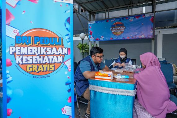 BRI Peduli Gelar Pemeriksaan Kesehatan Gratis, Peserta Mencapai 13.200 Orang - JPNN.COM