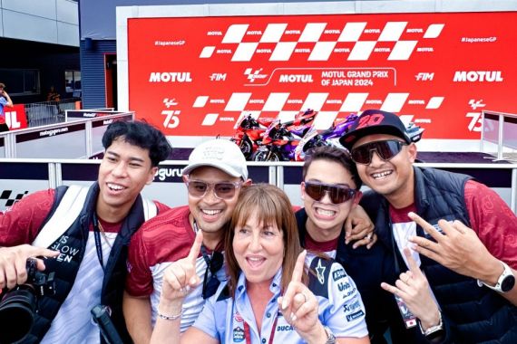 Mitra Bisnis MS Glow For Men Diajak Menyaksikan MotoGP di Jepang - JPNN.COM