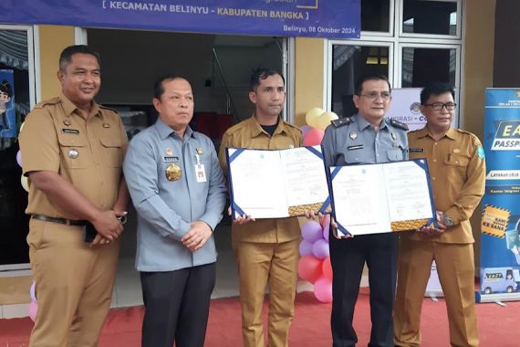 Kemenkumham Babel Luncurkan Gerai Imigrasi-Corner di Bangka - JPNN.COM