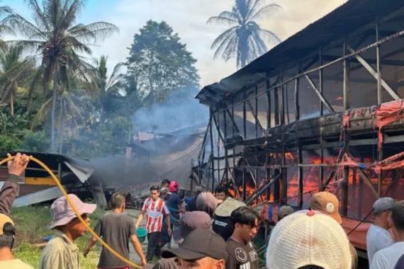 Kebakaran Kandang Ternak di Kolaka, 8 Ribu Ayam Mati Terpanggang - JPNN.COM