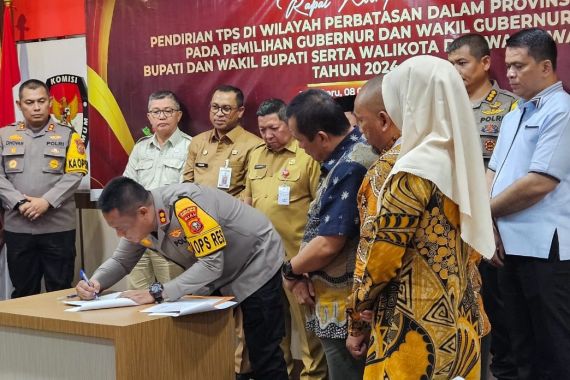 Jaga Keamanan Jelang Pilkada, Polres Rohil Fokus Pengamanan di TPS Rawan Konflik - JPNN.COM