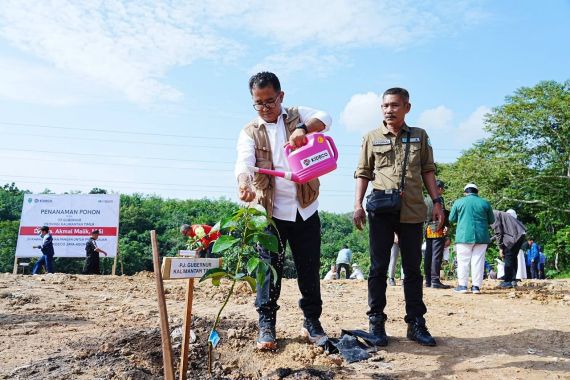 Lakukan Penanaman Pohon di Buffer Zone Tambang, Akmal Malik: Bentuk Sedekah untuk Alam - JPNN.COM