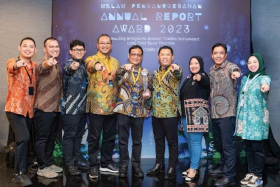 Wujudkan Transparansi & Akuntabilitas Tata Kelola Perusahaan, Pupuk Kaltim Raih Juara 1 ARA 2023 - JPNN.COM