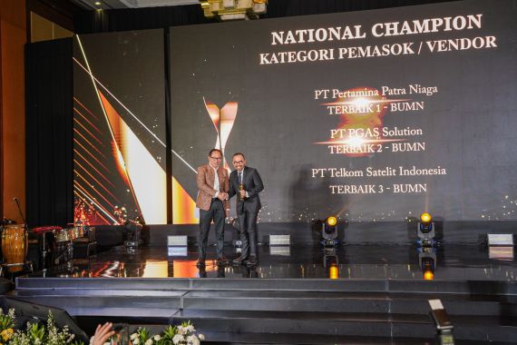 Pertamina Patra Niaga Raih Penghargaan dalam Apresiasi Mitra BUMN Champion 2024 - JPNN.COM