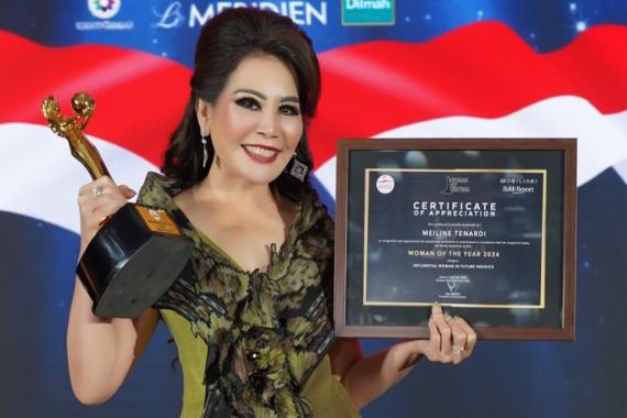 Meiline Tenardi Dianugerahi Penghargaan Woman of the Year 2024 - JPNN.COM