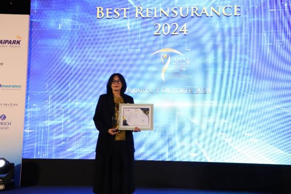 Indonesia Re Raih Penghargaan Best Reinsurance di Insurance Award 2024 - JPNN.COM