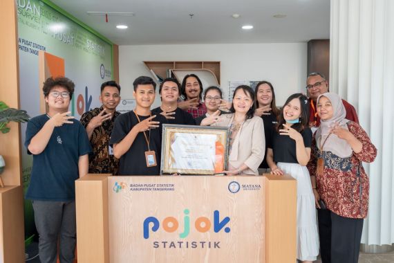 Matana University Raih Juara 1 Pojok Statistik Terbaik Se-Indonesia - JPNN.COM