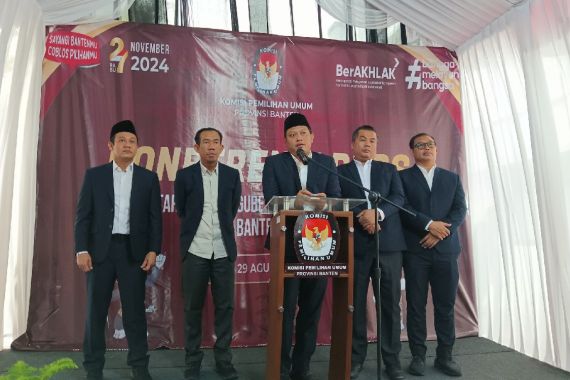 Pilkada 2024: KPU Sampaikan Ketentuan Debat Perdana Cagub-Cawagub Banten - JPNN.COM