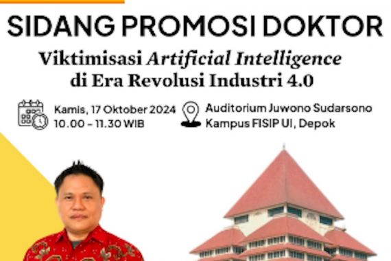 Hari Ini, Ferlansius Pangalila Bakal Bergelar Doktor dari FISIP UI, Berikut Disertasinya - JPNN.COM