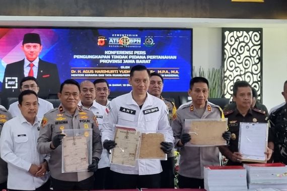 Menteri AHY Soroti 2 Kasus Mafia Tanah di Wilayah Bandung - JPNN.COM