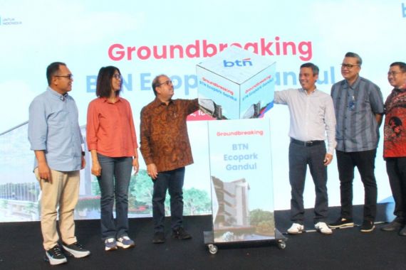 Usung Konsep Modern & Ramah Lingkungan, BTN Lakukan Groundbreaking Ecopark Gandul - JPNN.COM