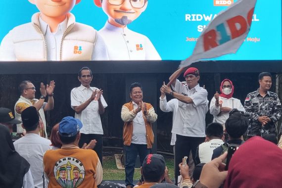 Tanpa Dimodali, 200 Kelompok Sukarelawan Bergerilya demi Kemenangan RIDO - JPNN.COM