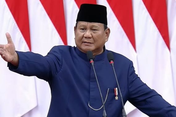 Pidato Pertama sebagai Presiden, Prabowo Singgung Soal Kemerdekaan Palestina - JPNN.COM