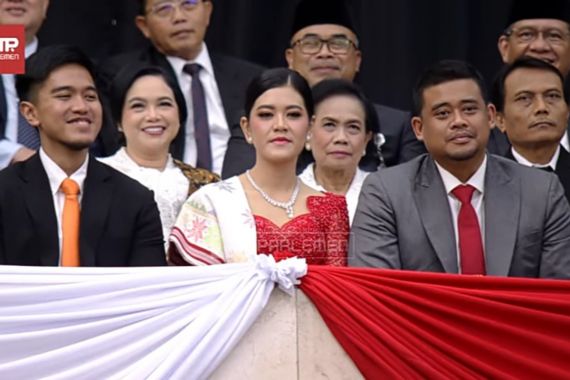 Ada Teriakan 'Huu' Saat Anak-Menantu Jokowi Disorot Kamera di Sidang Pelantikan Prabowo - JPNN.COM