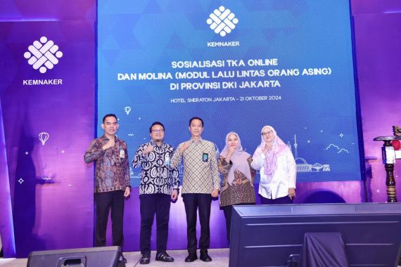 Perkuat Sistem Interoperabilitas, Kemnaker Gelar Sosialisasi TKA Online & Molina - JPNN.COM