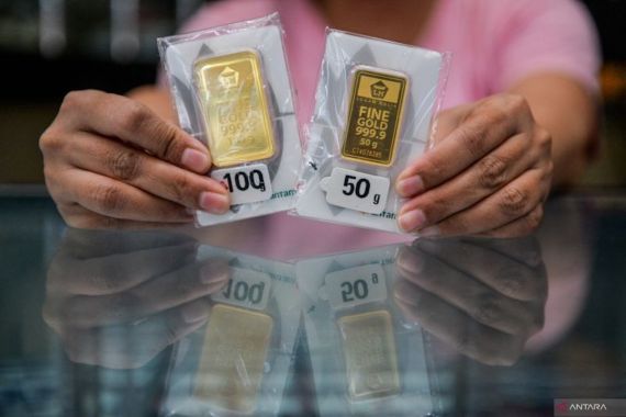 Harga Emas Antam Hari Ini Selasa 22 Oktober 2024 Turun - JPNN.COM