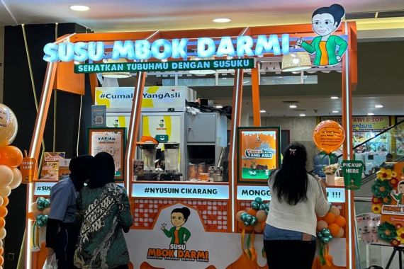 Rayakan HUT ke-11, Susu Mbok Darmi Bakal Perluas 150 Outlet Hingga 2025 - JPNN.COM