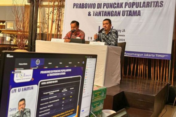 LSI Sebut Popularitas Prabowo Subianto di Puncak Tertinggi - JPNN.COM