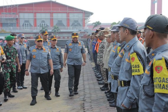 4.544 Satlinmas Dikerahkan Selama Pilkada 2024 di Palembang - JPNN.COM