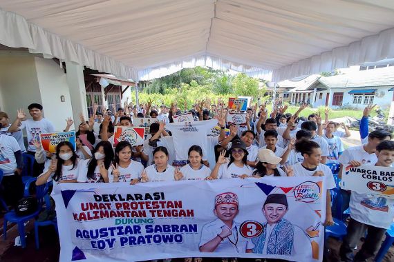 Umat Protestan Kalteng Gabung Sukarelawan Huma Betang Dukung Agustiar-Edy - JPNN.COM