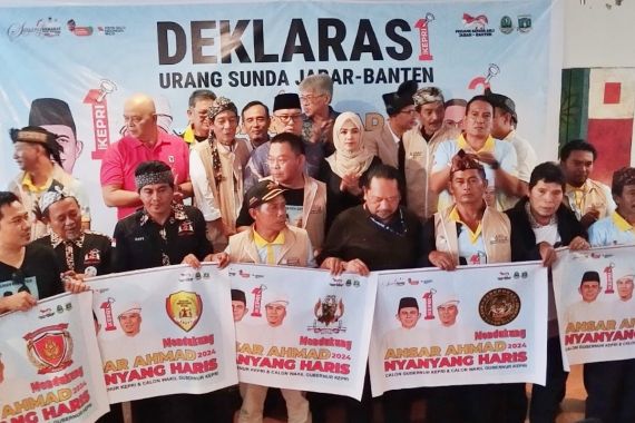 Paguyuban Warga Jabar-Banten Dukung Ansar-Nyanyang yang Sudah Terbukti Bangun Kepri - JPNN.COM