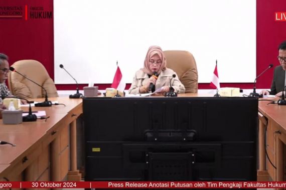 Soroti Putusan Hakim, Fakultas Hukum Undip Terbitkan Anotasi & Minta Mardani Maming Dibebaskan - JPNN.COM