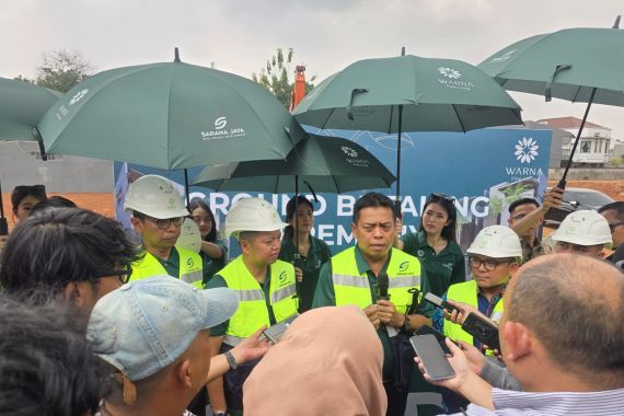 Dorong Pertumbuhan Ekonomi Daerah, Perumda Sarana Jaya Meluncurkan Warna Fine Living - JPNN.COM