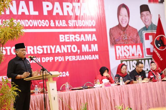 Perkuat Risma-Hans, Hasto Konsolidasikan Gerakan di Bondowoso-Situbondo-Banyuwangi - JPNN.COM