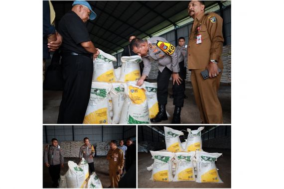 Gerebek Gudang di Banjarbaru, Polda Kalsel Sita 13.500 Sak Pupuk Ilegal - JPNN.COM