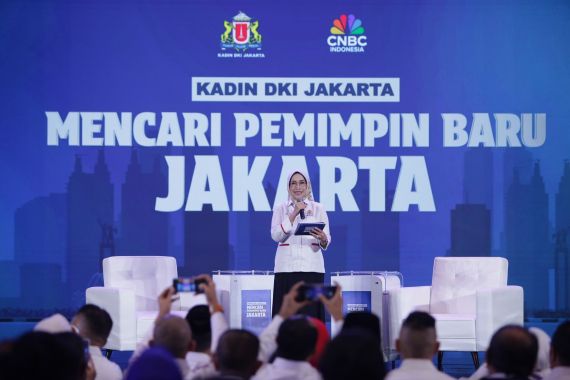 3 Paslon Cagub Buka-bukaan di Debat Kadin DKI Cari Pemimpin Baru di DKJ - JPNN.COM