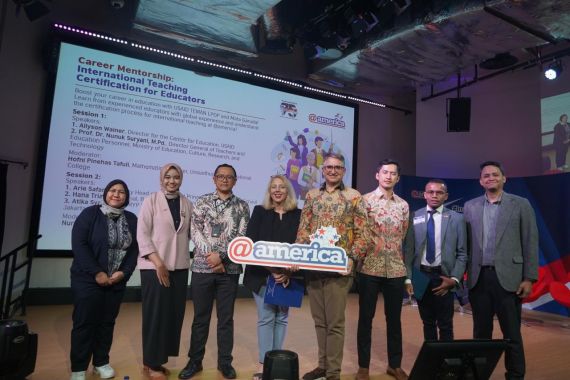 Mata Garuda LPDP dan USAID Indonesia Dorong Tenaga Pendidik Raih Sertifikasi Bertaraf Internasional - JPNN.COM