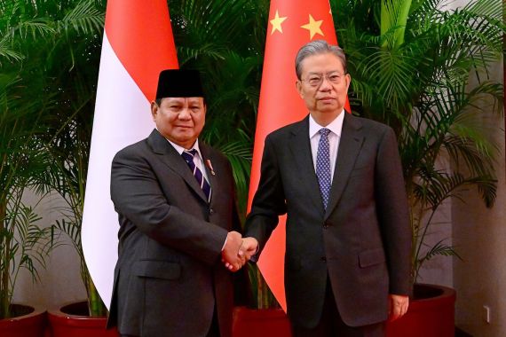 Bertemu Zhao Leji, Prabowo Tegaskan Komitmen Pererat Hubungan Indonesia-Tiongkok - JPNN.COM