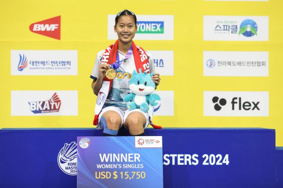 Deretan Rekor Seusai Putri KW Juara Korea Masters 2024 - JPNN.COM