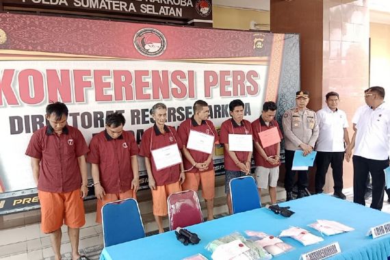 2 Dua Pengedar Narkoba di Sumsel Diringkus Polisi, Sebegini Barang Buktinya - JPNN.COM