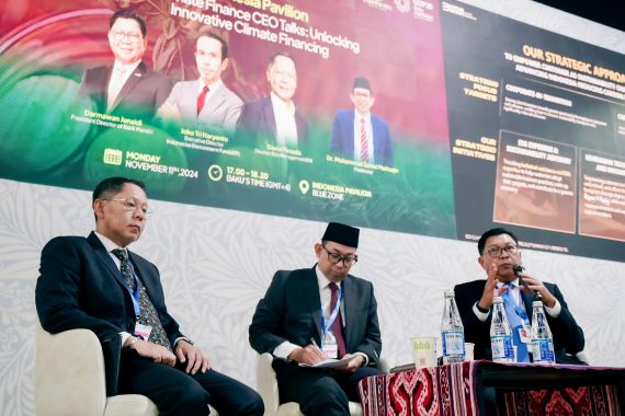 Bank Mandiri Tegaskan Komitmen Dorong Ekonomi Berkelanjutan di COP 29 Azerbaijan - JPNN.COM