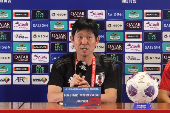 Timnas Indonesia vs Jepang: Hajime Moriyasu Meramal Soal Pasukan Garuda - JPNN.COM