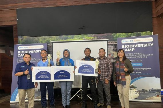 Pelindo Tingkatkan Kesadaran Lingkungan Siswa lewat 'TJSL Biodiversity Camp' - JPNN.COM