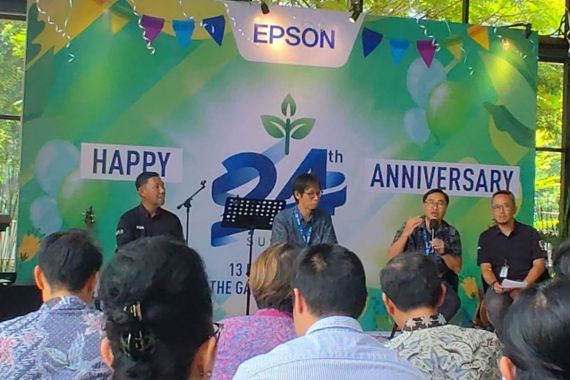 Rayakan HUT ke-24, Epson Berkomitmen Berikan Dampak Positif Bagi Masyarakat Indonesia - JPNN.COM