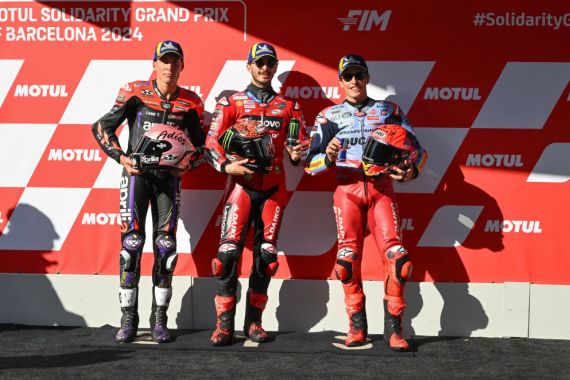 Live Streaming Sprint MotoGP Barcelona: Cek Starting Grid, Rencana Pecco Berhasil - JPNN.COM