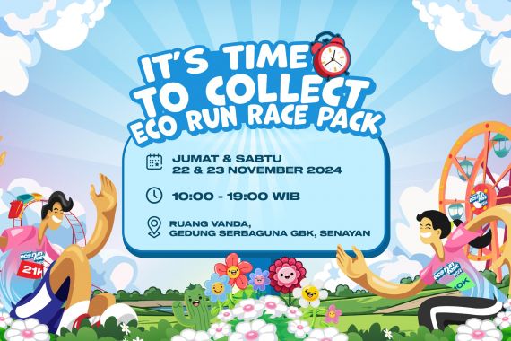 Pertamina Eco RunFest 2024 Siap Digelar, Ini Jadwal Pengambilan Race Pack Collection - JPNN.COM