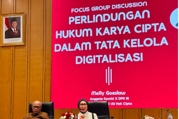 Melly Goeslaw: Revisi UU Hak Cipta Solusi Hadapi Kemajuan Platform Digital - JPNN.COM