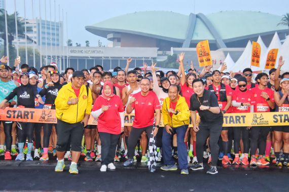 MPR & ILUNI FHUI Gelar Justisia Half Marathon, Plt Sekjen Siti Fauziah Sampaikan Ini - JPNN.COM