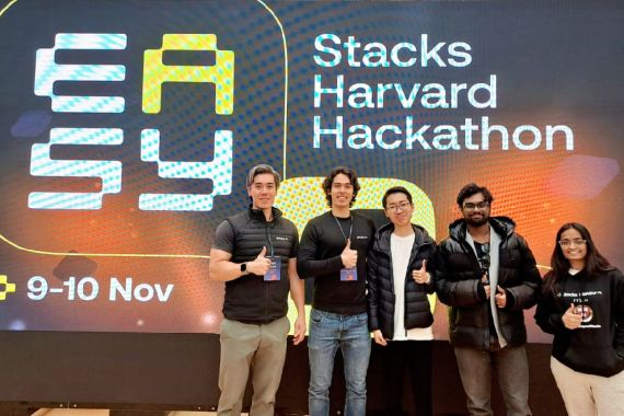 Mahasiswa President University Sabet Juara Stacks Harvard Hackathon  - JPNN.COM