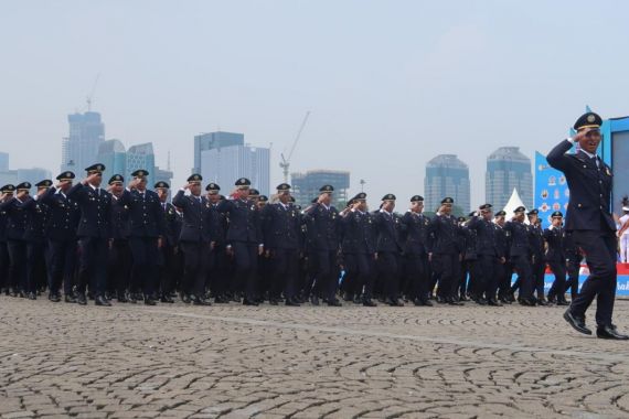 134 Perwira PIP Semarang Ikut Pelantikan Terpadu Kemenhub 2024 - JPNN.COM