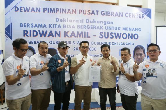 Sukarelawan Gibran Dapat Arahan Dukung Ridwan Kamil-Suswono - JPNN.COM